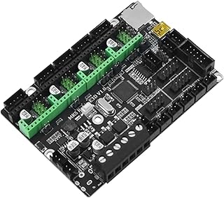 ASDFGHJK KANGYEBAIHUODIAN Fit For MKS Robin 32Bit Control Board 3D Printer Parts Fit For Ender 3 CR-10 (Color : Copper)