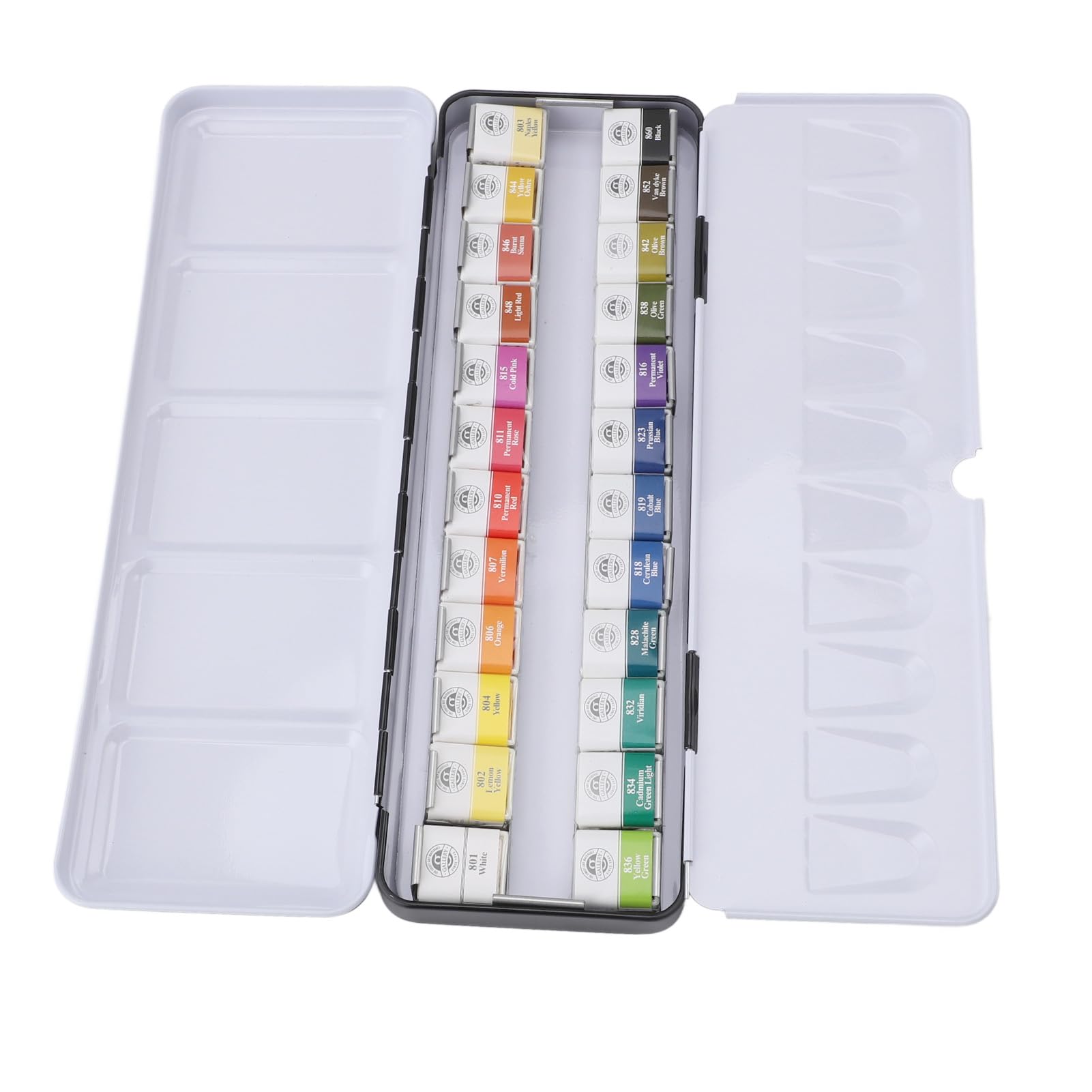 Set de Acuarela Profesional, Pintura de Acuarela Sólida para Producción artística. (24 Colores)