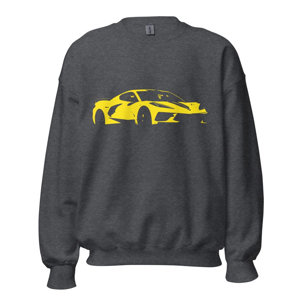 Żółta bluza samochodowa C8 Vette C8R Edition 8. generacji