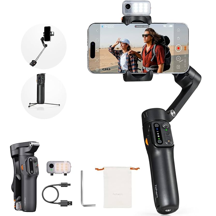 スマホアクセサリー hohem iSteady V3 Amazon.co.jp: hohem V3 ジンバル,スマートフォン用ジンバル