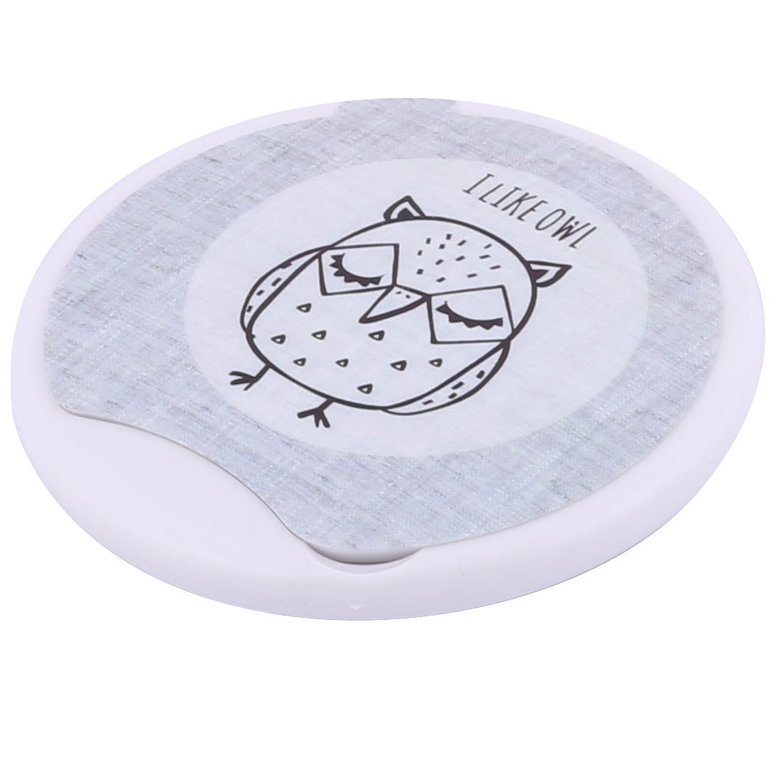 ZHuidjo Cartoon Biddy Pattern Plastic Ladies Round Shape Folding Mini Makeup Mirror Comb 2 in 1 (SN: e83 5cd fa5 22a 12b)