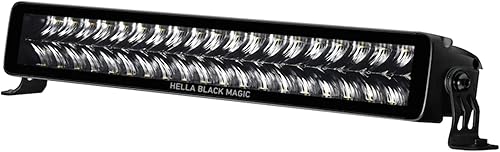 Miniatura 8 de Hella Black Magic 358176311 - Barra de luz LED delgada de 32 pulgadas, proyector LED, luz todoterreno de alto rendimiento para camionetas, ATV, SUV,