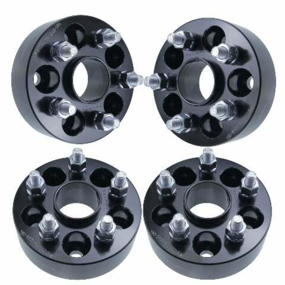 1.5" 5x100 Hubcentric Wheel Spacers - Fits Lexus CT200H CT200 Fits Scion tC xD Fits Toyota Corolla - 1.5 Inch (38mm), 5x100, 54.1mm Hub, 12x1.5 Studs