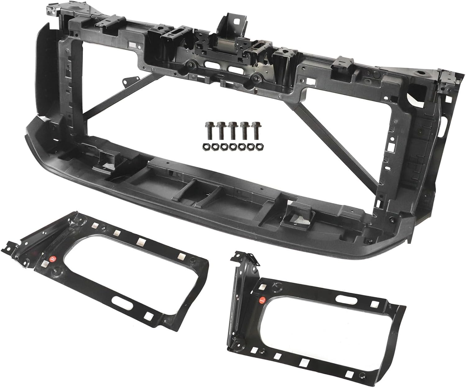 Priprilod Header Panel Nose Headlight lamp Mounting Compatible with GMC Yukon,Yukon XL 2015-2020# 23266741 GM1220170