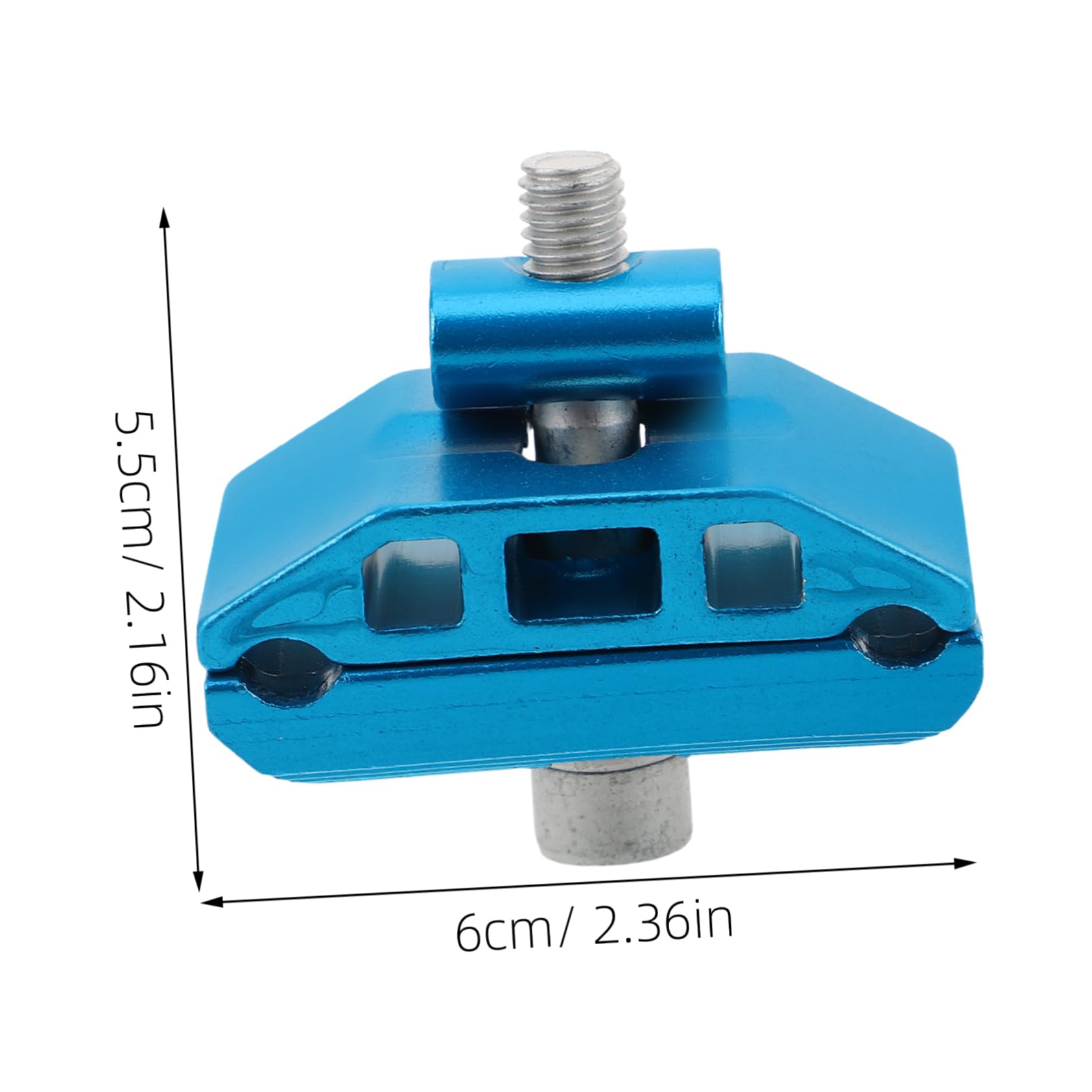 Mikikit Bicycle Seat Clamp for Mountain Bikes Adjustable Quick Release Seatpost Connector Durable Saddle Clip Easy Installation for Comfortable Cycling