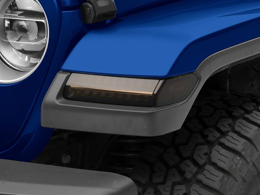 Jeep Wrangler LEDシーケンシャルウィンカーセット　スモーク Amazon.com: MP Concepts Sequential Turn Signals; Smoked