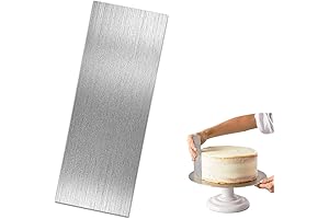 8.6 Inch Stainless Steel Cake Scraper