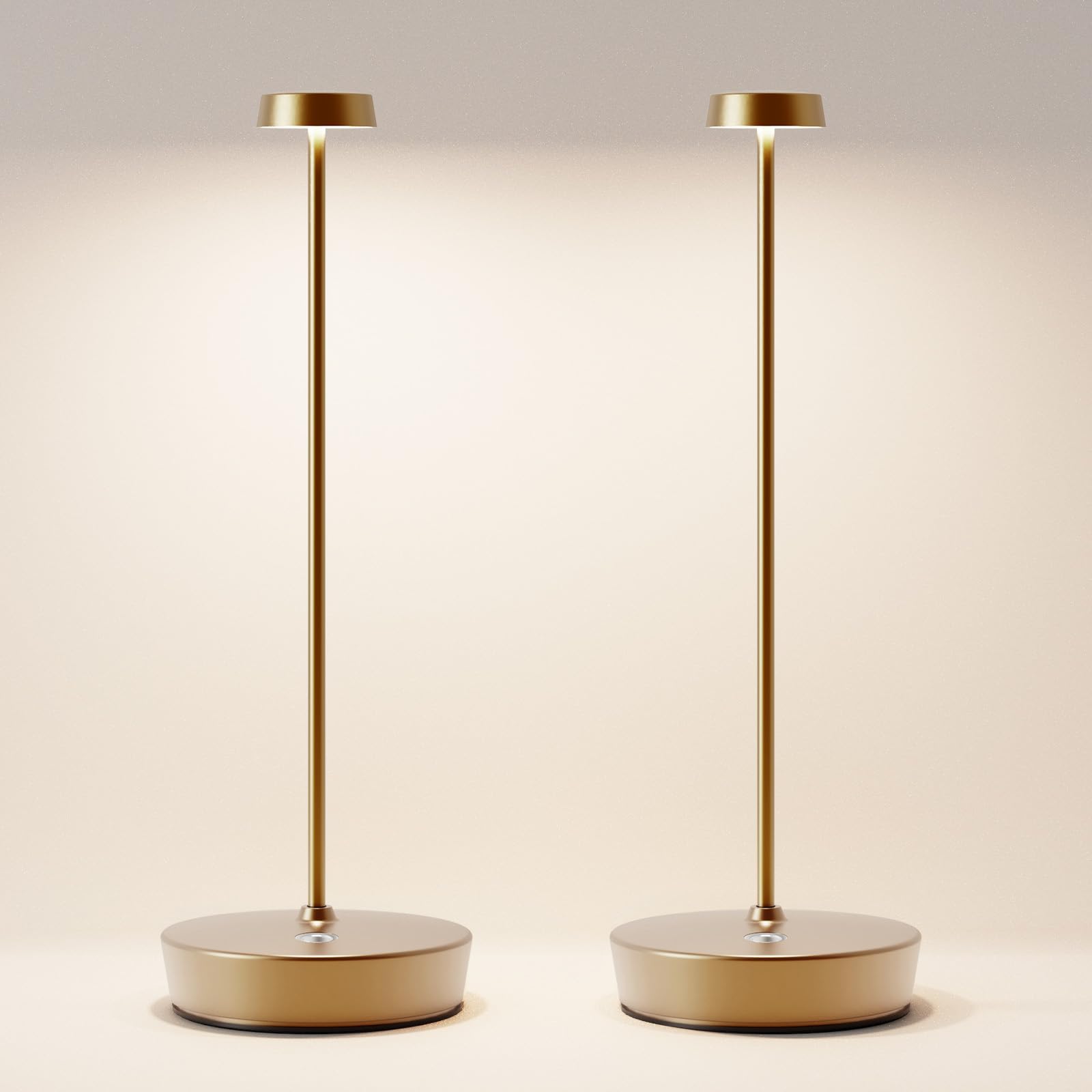 Sikevht 2 Pack Rechargeable Cordless Table Lamp