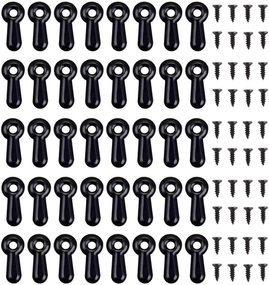 BOLWHAO 320PCS Picture Frame Turn Button Fasteners Set Picture Frame