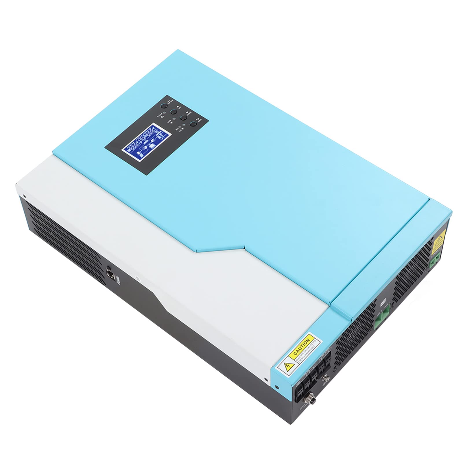 YWBL-WH Inwerter Solarny MPPT Inwerter ze Stali Walcowanej na Zimno Ładowarka 3500 W 24 V DC do 230 V AC 4 Metody ładowania WiFi MPPT Kontroler ładowania do Domowego Klimatyzatora RV