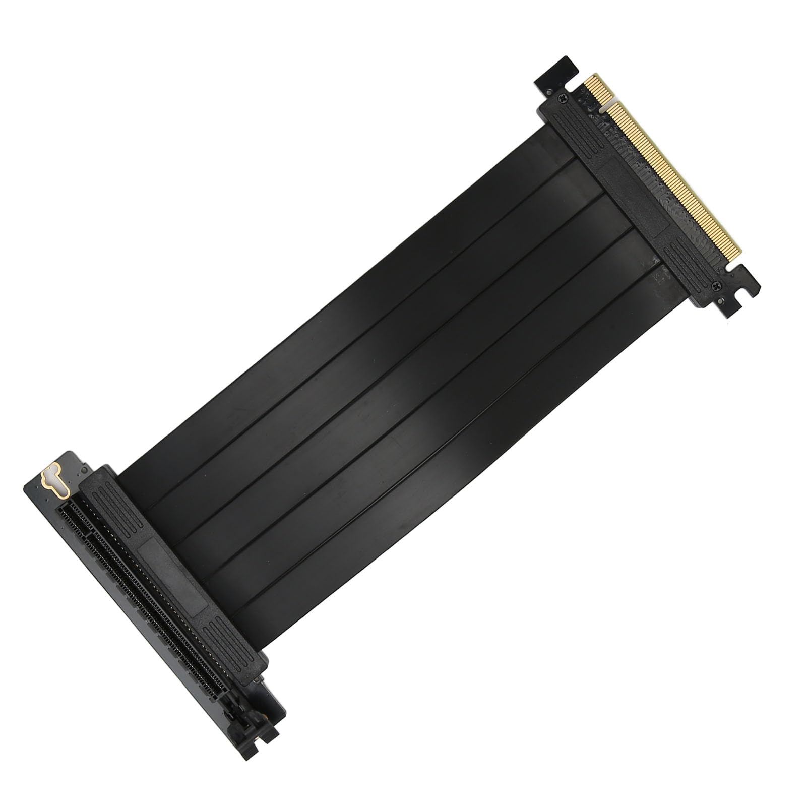 Cavo Riser PCIe 3.0 16x Schermato - Prolunga GPU Ad Angolo Retto, 20 Cm, Per Montaggio Verticale, Compatibile Con RTX 3080, RX 580 - 4