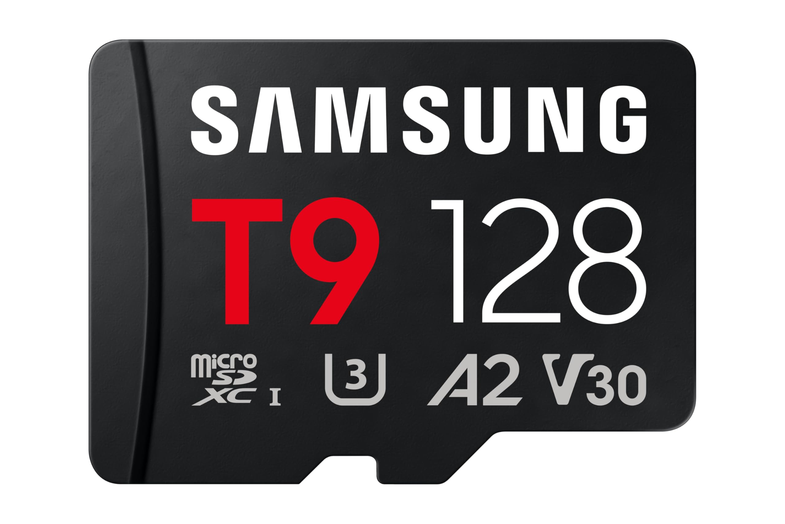 Samsung T9 Tarjeta microSD, 128 GB, Con Adaptador SD, UHS-I U3 | Tarjeta de Memoria para Drones, Cámaras de Acción y 360°, FullHD, 4K UHD, Lectura 200MB/s, Escritura 130MB/s, MB-MH128T/WW