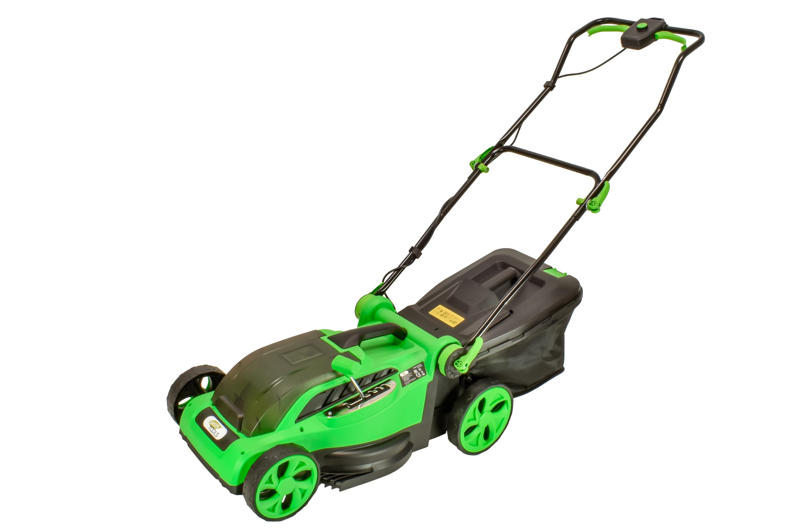 Akku-Rasenmäher 36V mit 2×4Ah Akku & Doppelladegerät | Brushless-Motor · 38 cm Schnittbreite · Mulchfunktion · Doppelladegerät