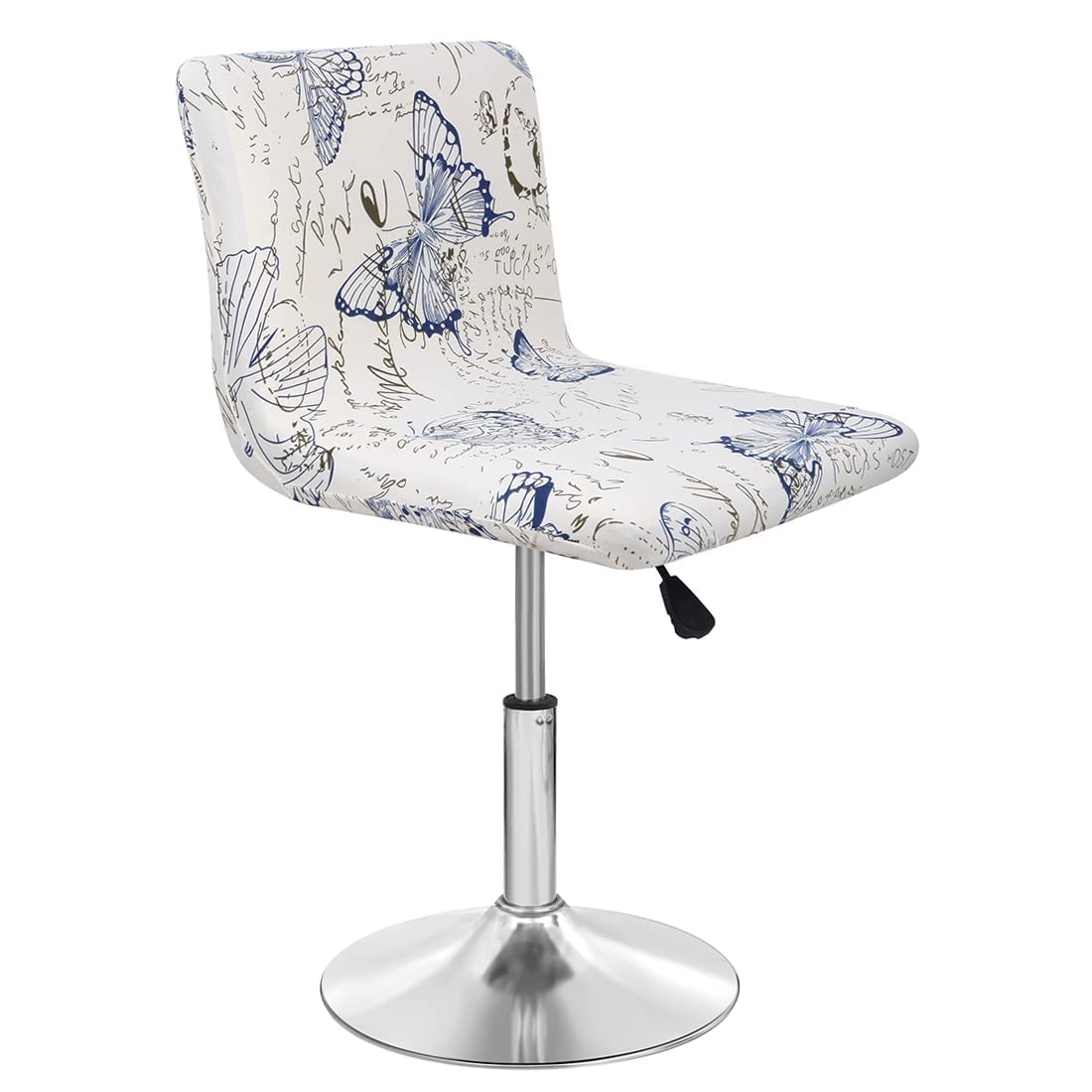 MOCAA Stretch Slipcover Chair Protectors for Short Back Chair Bar Stool Chair,ONLY Chair Covers (Color 18)