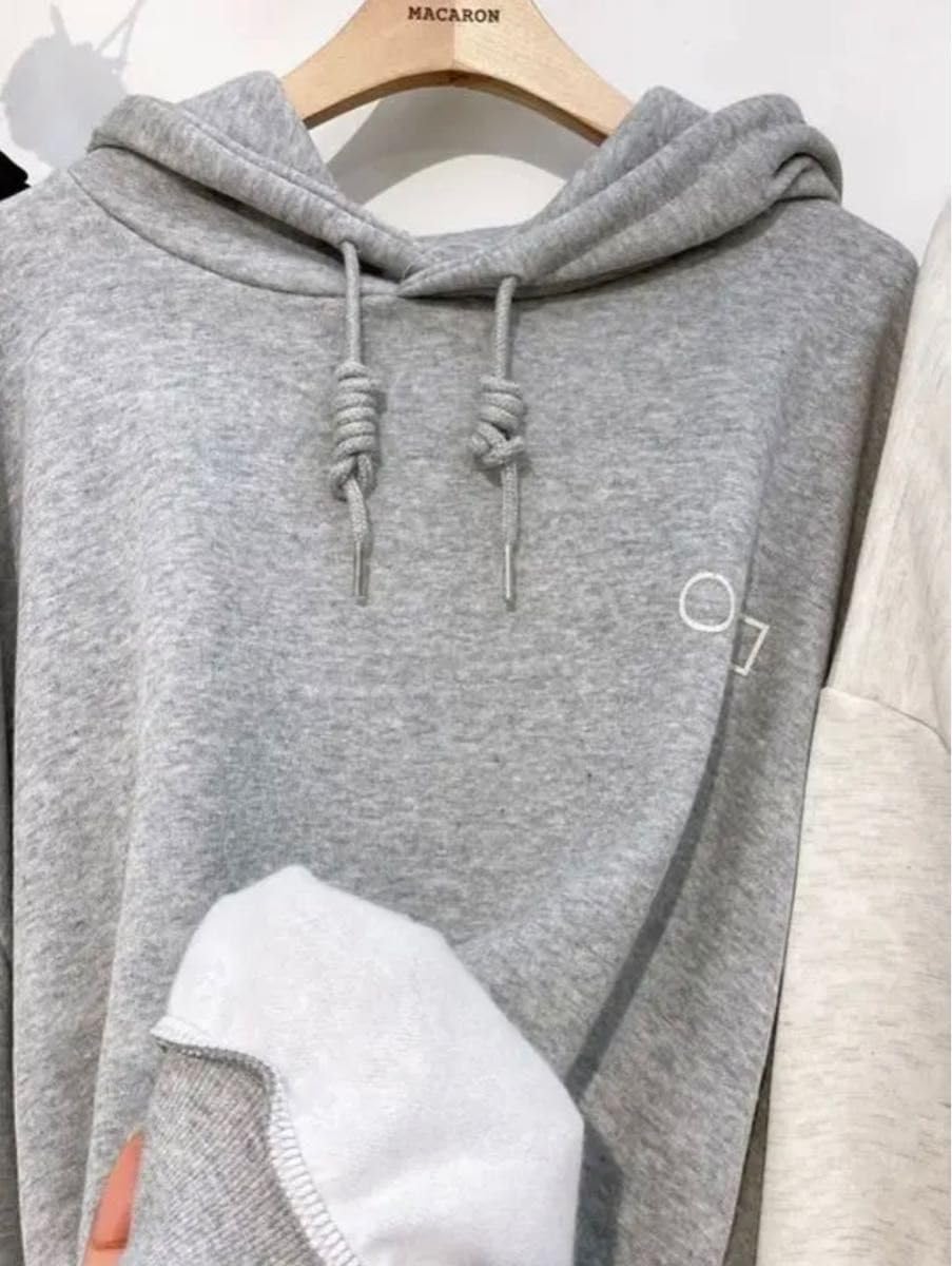 Amazon.co.jp: 韓国ファッション イカゲームロゴパーカー