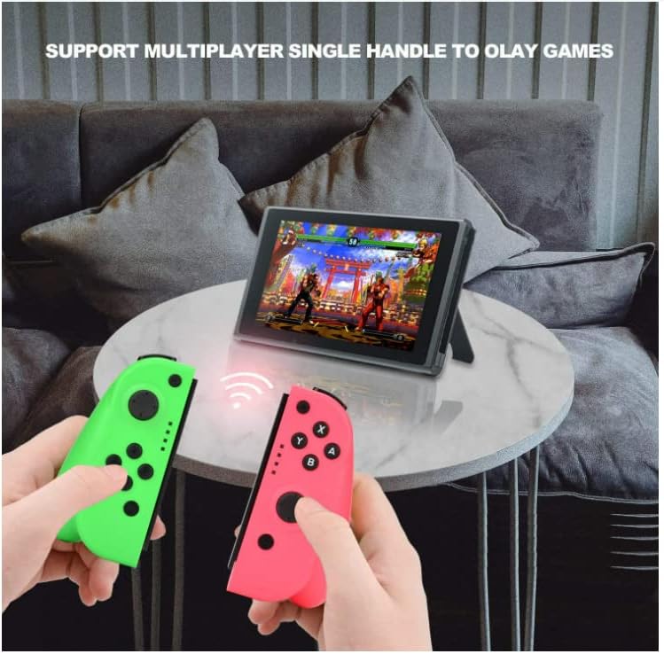 GLRTORE Switch Controllers, Wireless Controller for Switch, Bluetooth Controller for Nintendo Switch Gamepad Joystick with Rechargeable Battery, Double Shock, 6-Axis Gyro, Turbo Wake-up