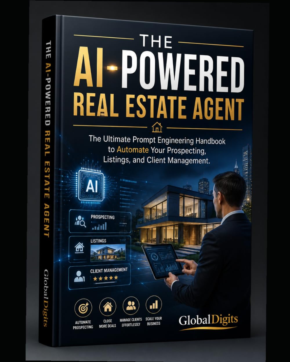 THE AI-POWERED REAL ESTATE AGENT: The Ultimate Prompt Engineering Handbook to Automate Your Prospecting, Listings, and Client Management