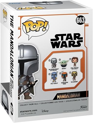 Miniatura 3 de Funko Pop! Vinyl: Star Wars: The Mandalorian S9 - Figura de vinilo coleccionable - Idea de regalo - Producto oficial - para niños y adultos - Fans