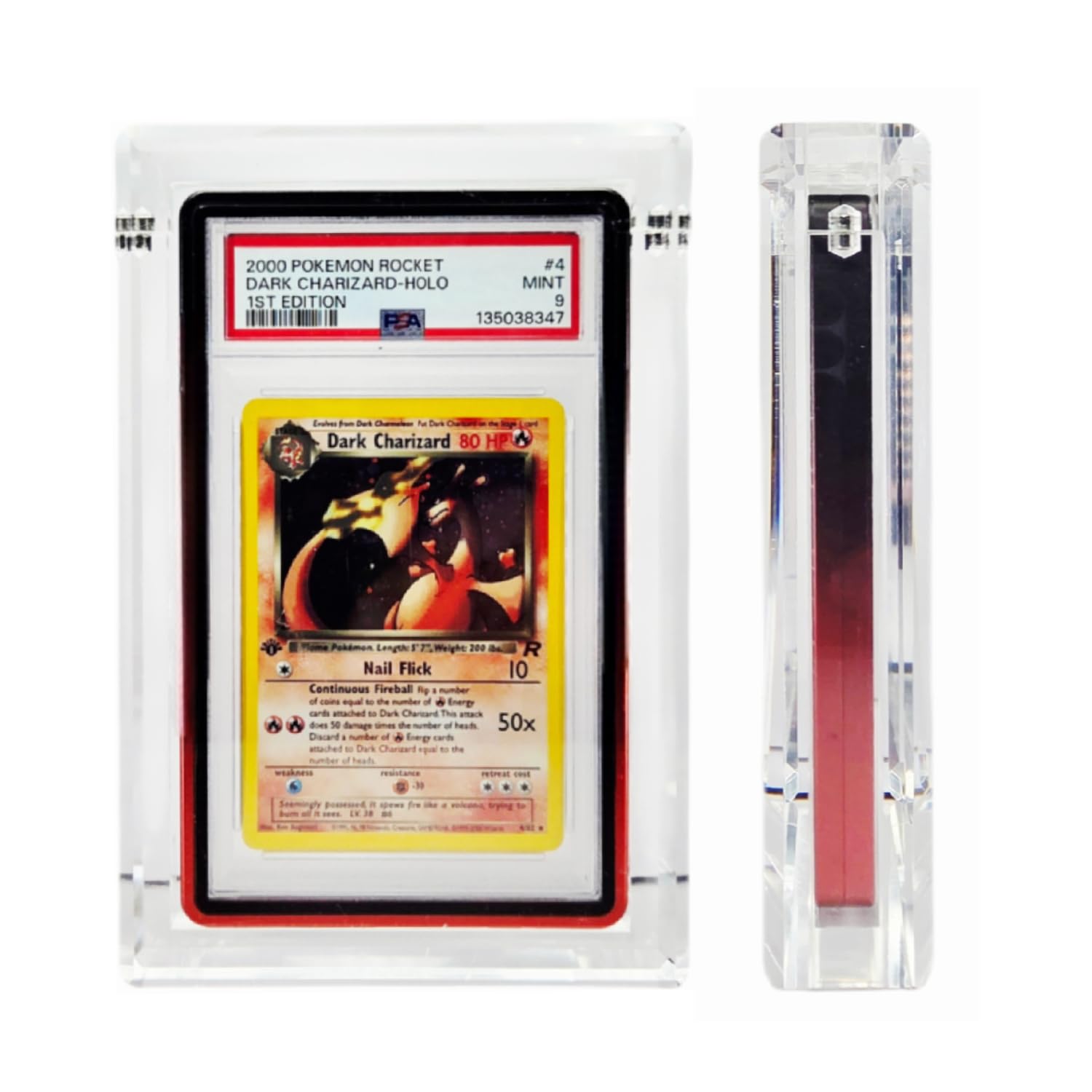 graded card weight Acrylic Case for PSA Graded Cards Compatible with Slab Bumper Guard Thick Acrylic (Bumper NOT Included) : Toys & Games Motos Deportivas y Carretera Fits Specifically Psa Graded Surging Sparks Booster Box Comfort Colors:Small