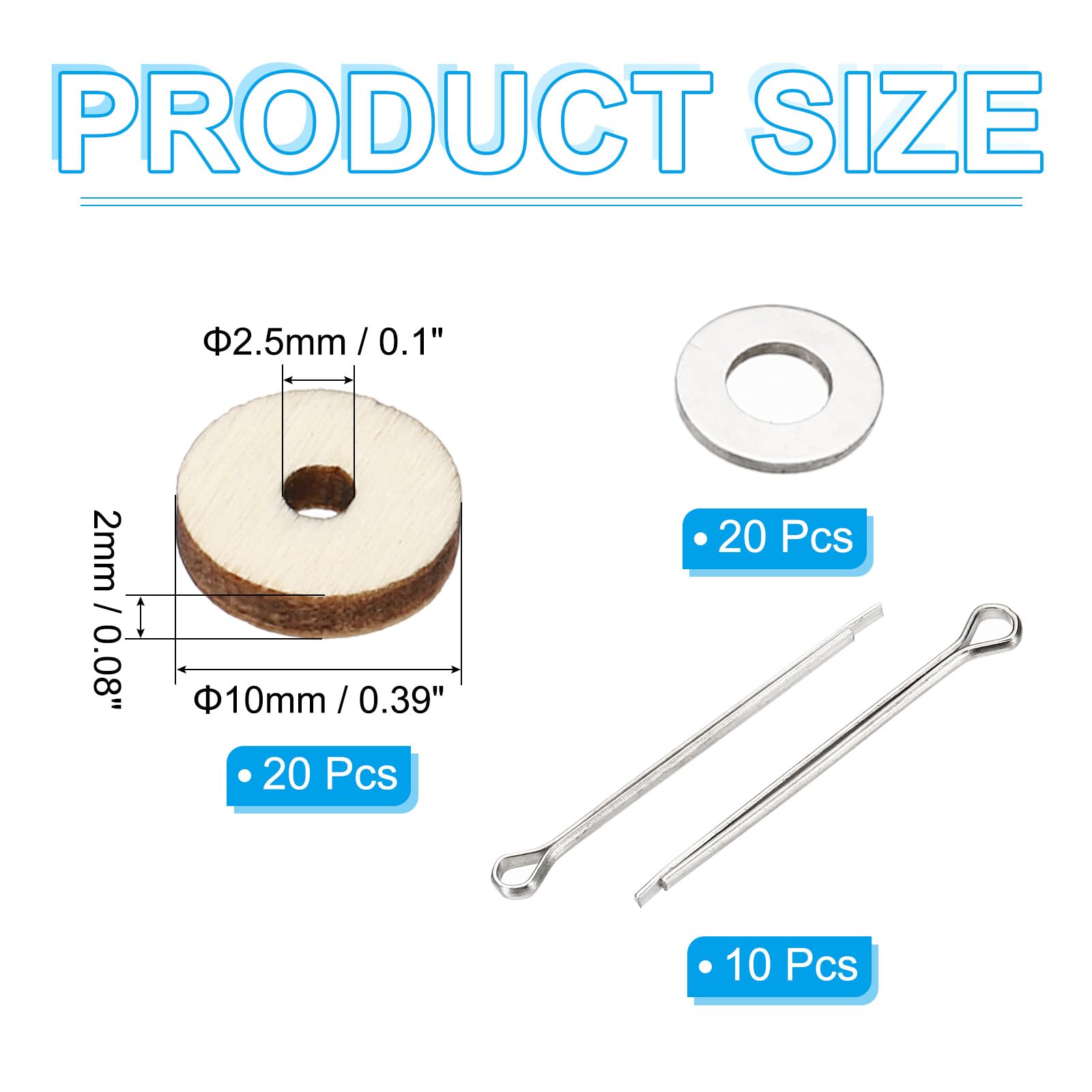 Puppen-Gelenke 12mm 10er-Set - DIY Gelenkverbinder Für Stofftiere
