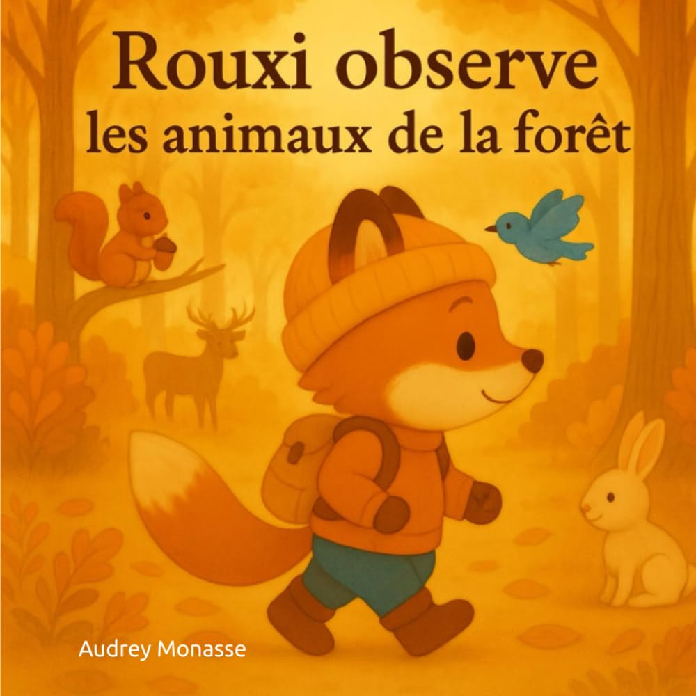 Rouxi observe les animaux de la forêt (Les aventures de Rouxi - Les animaux)