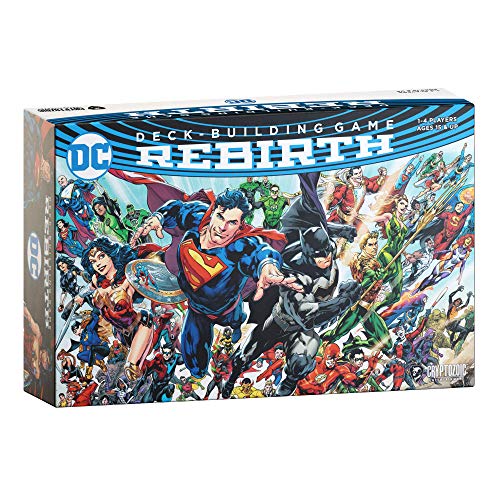 Ya en mundofriki.es: DC Deck Building Game: Rebirth - Escenario de campaña múltiple con Juego único y Cartas - Cuenta con la icónica ubicación del Universo DC - Compatible con Otras Series de Juegos de construcción de