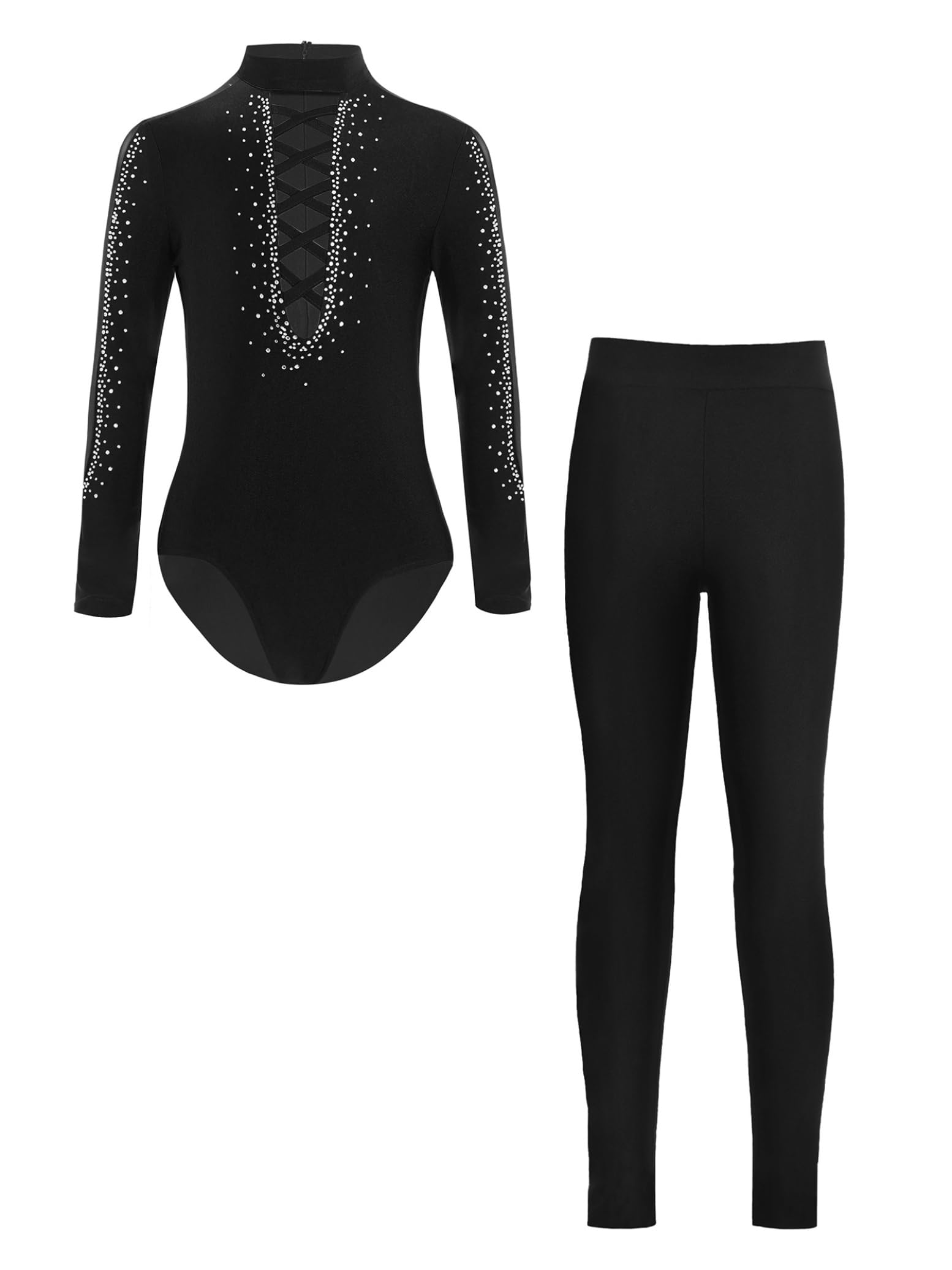 Kind Junge Gymnastik Tanzen Eiskunstlauf Gymnastikanzug Und Sportleggings Sport Gym Training Outfit