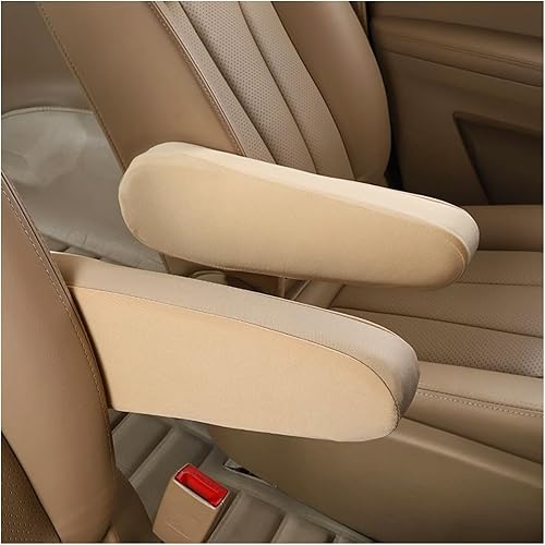 2 fundas para reposabrazos de asiento delantero de automóvil, funda decorativa para reposabrazos de asiento de automóvil, decoración de tapicería,