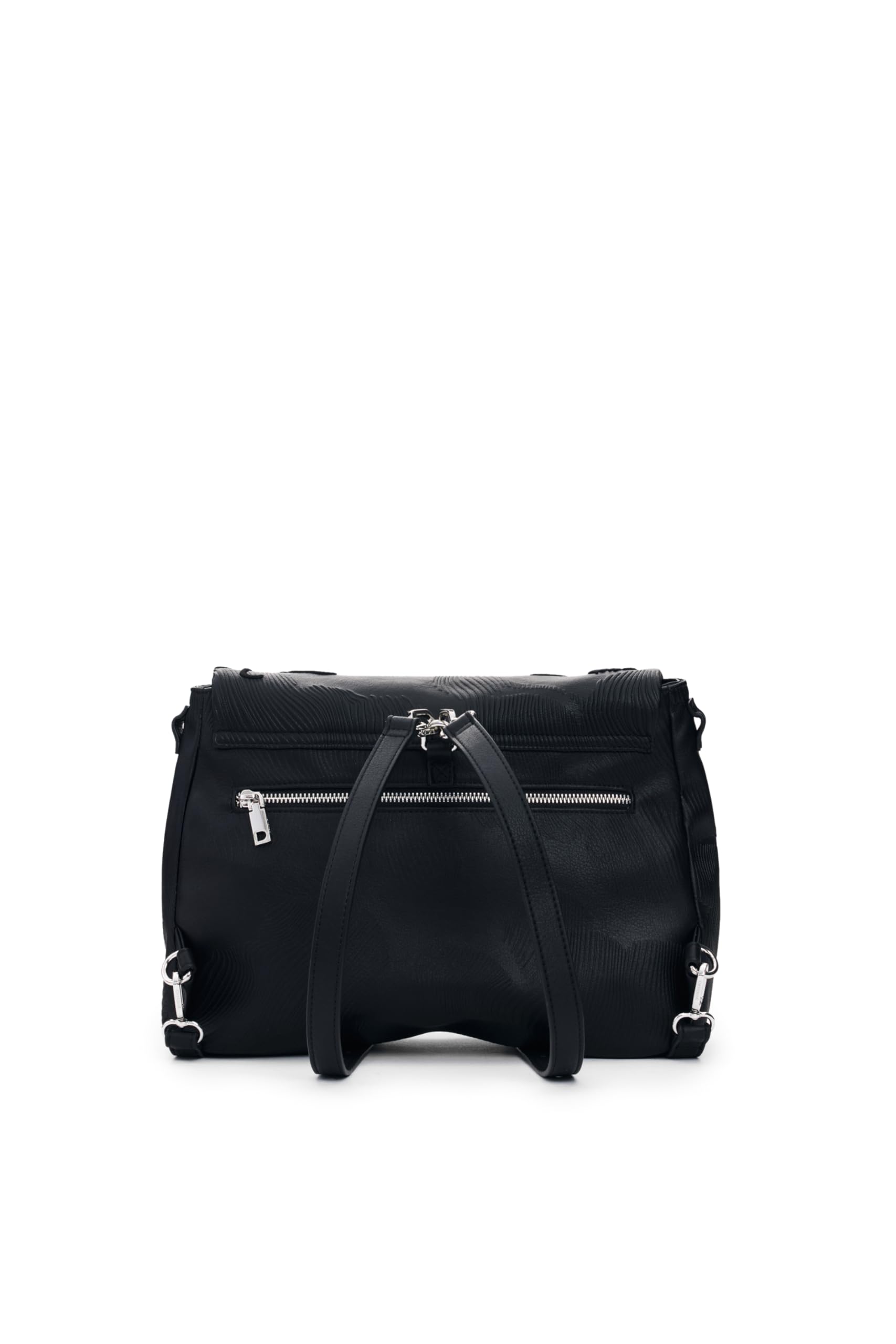 Desigual borsa a tracolla zaino Mirenis Posadas Shoulder Bag Black nero