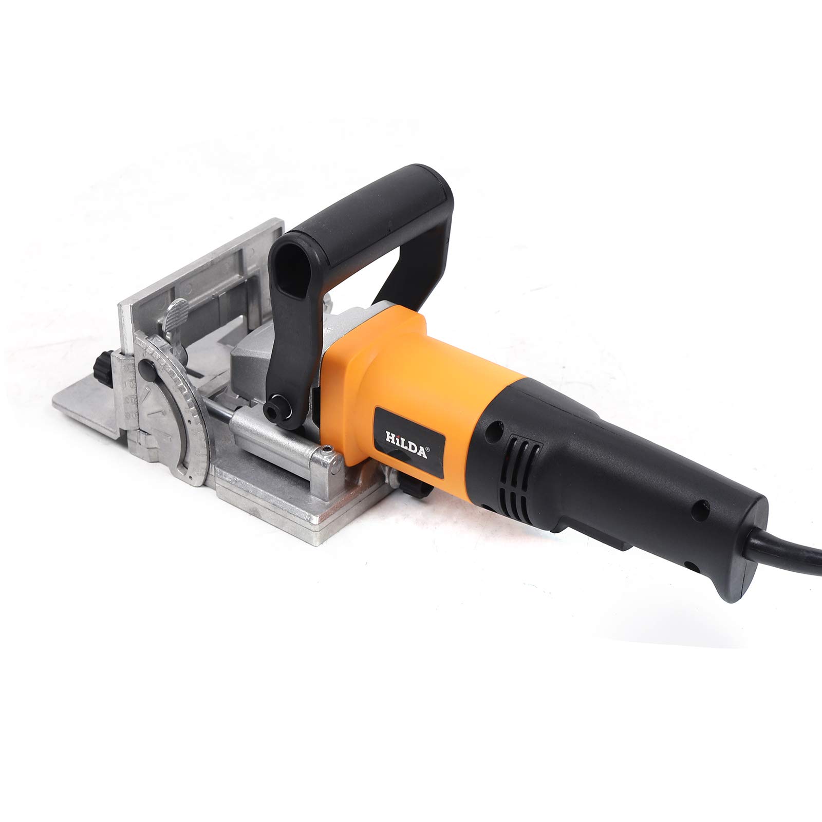 Fresa a tasselli, 760 W, 220 V, fresatrice per legno, fresatrice per legno e lavorazione del legno, fresa per scanalature Tenoning, angolo e profondità regolabili, 11600 giri/min