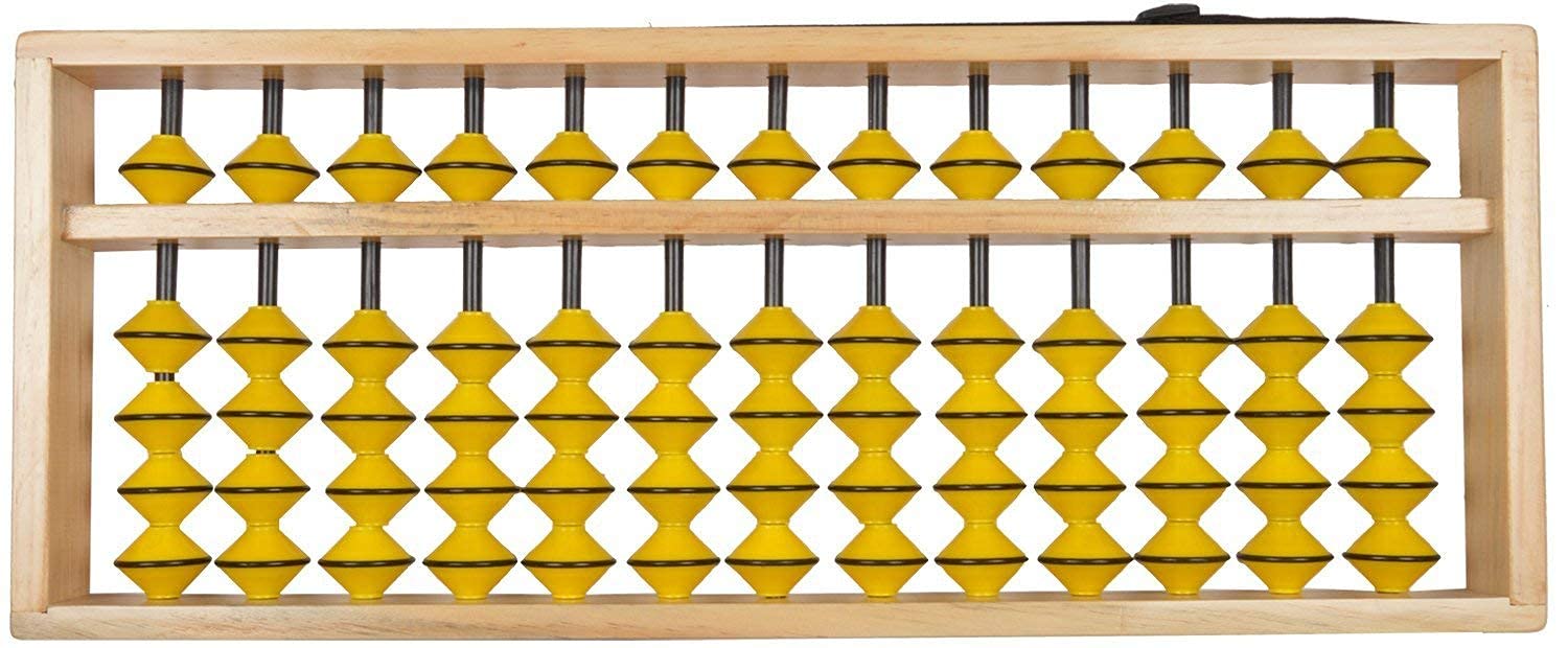 Dr. Kids Master Abacus for Teaching 13 Rod, Wooden, Yellow Beads - ECO Quality (B09TTD5NG2) Amazon Price History, Amazon Price Tracker
