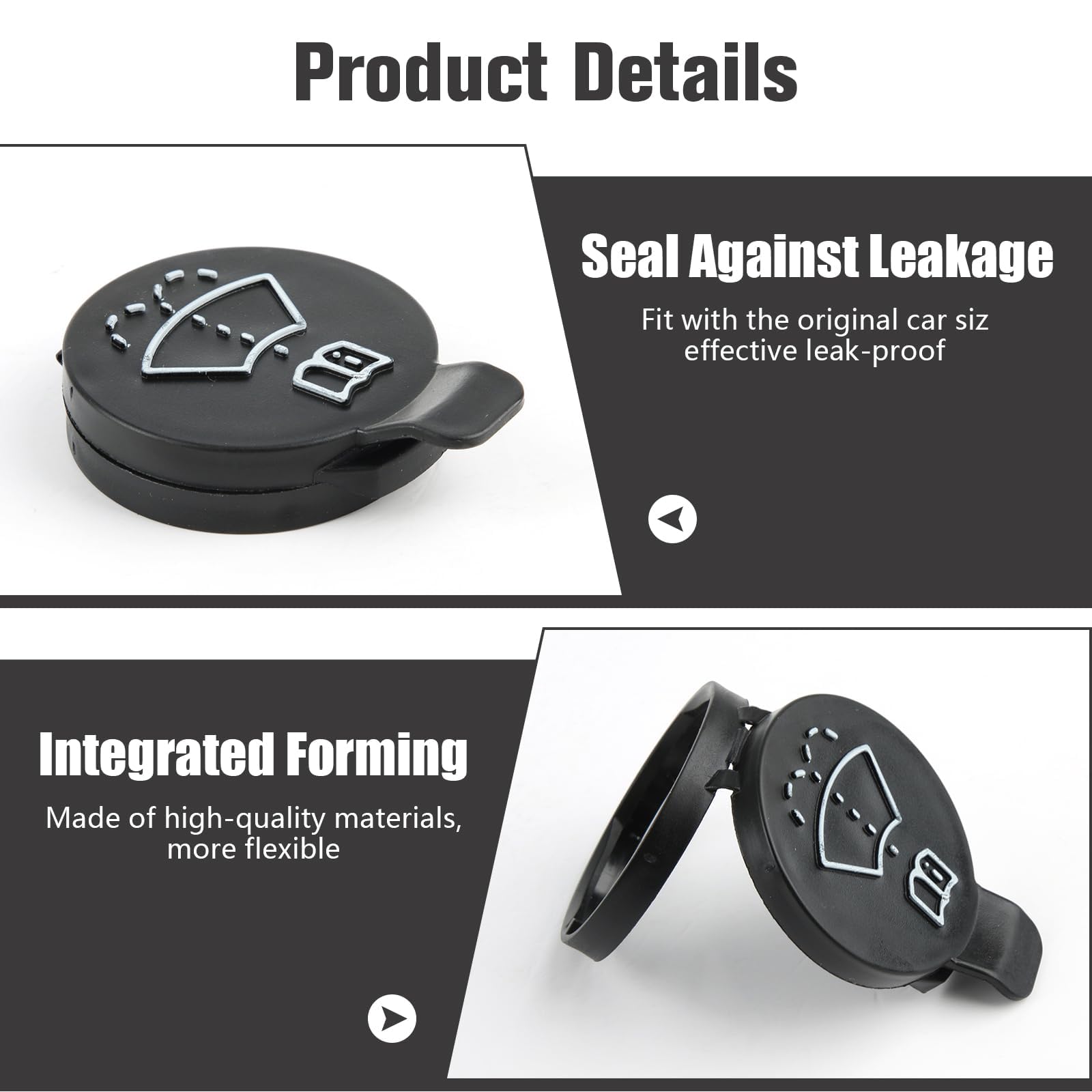 Tappo Serbatoio Liquido Lavavetri KAPSING Per Auto - Coperchio Universale Per Contenitore | Ricambio 13227300 - Foto 10