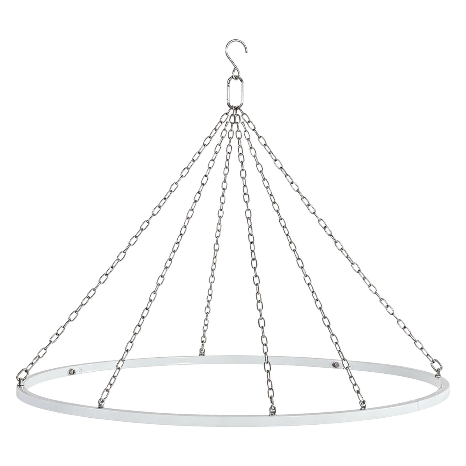 Oxxggkao Modern Decorative Ceiling Drape Hanging Hoop Removable Design Metal Canopy Hoop Hardware Perfect for Wedding Decoration Drapery Hanging