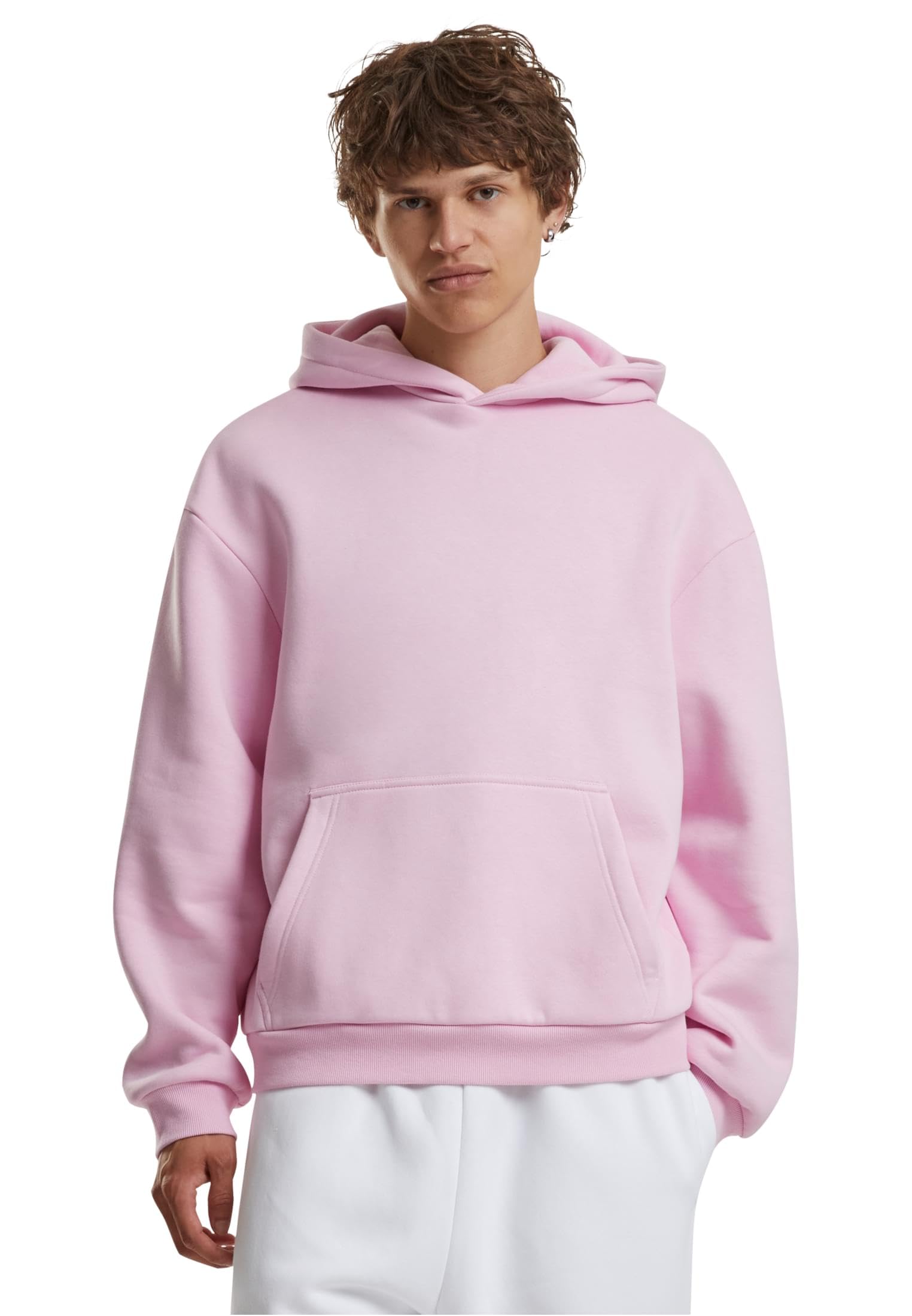 Build Your Brand By284-fluffy Hoody Hooded Sweatshirt Hombre (Pack de 1)