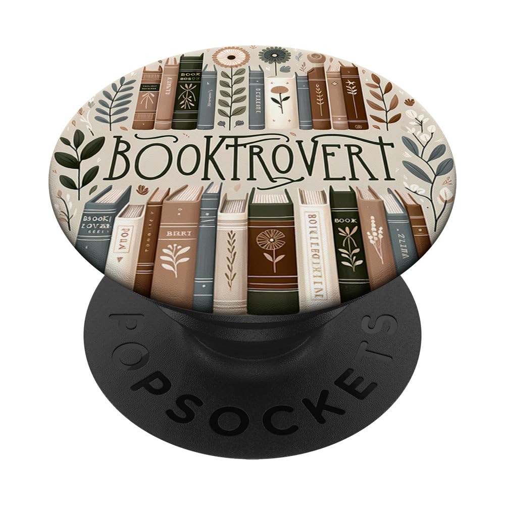 Amazon.com: Book Lover Reading Flower Floral Cute Reader Booktrovert ...