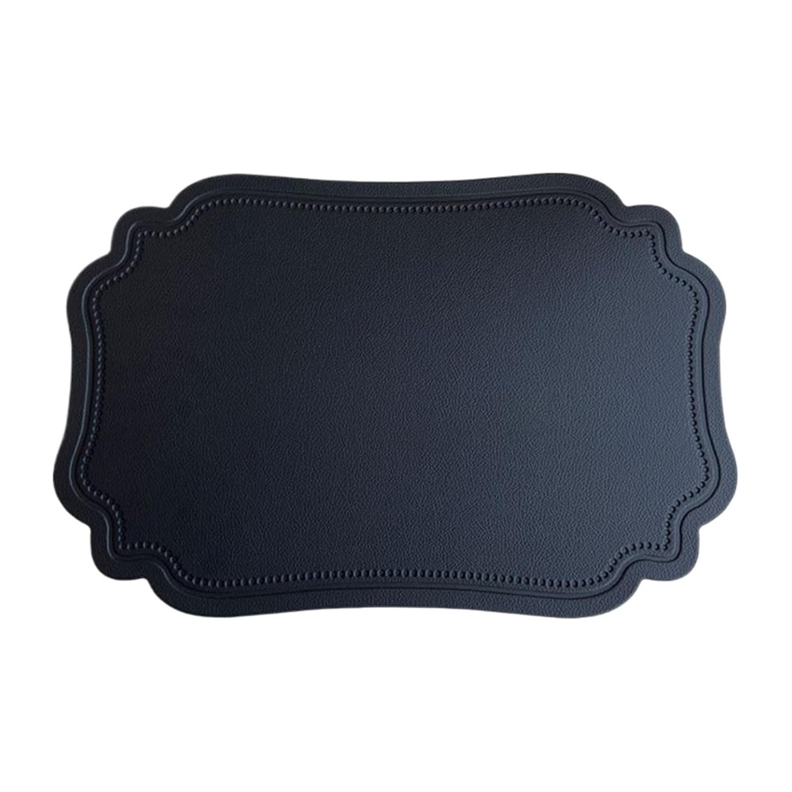 Tapis de séchage de cuisine en similicuir pour repas de famille sans taches