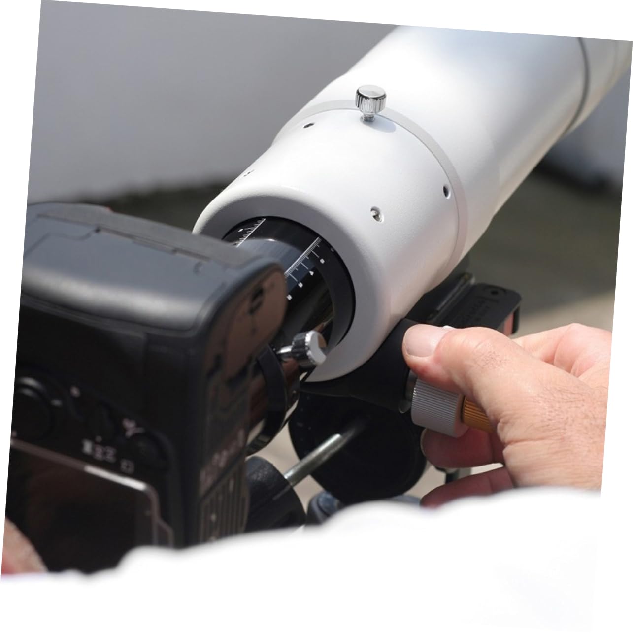 LIFKICH DSLR SLR Camera t Adapter 2pcs Stainless Steel Telescope t Adapter Easy Install