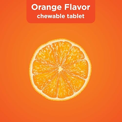 Vista 8 de Yaxa Basic Care Tabletas masticables de ibuprofeno para niños, 100 mg, analgésico y reductor de fiebre, sabor naranja, para dolores, dolor