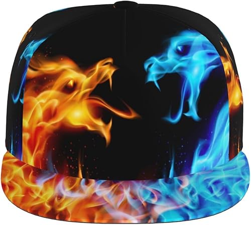 Miniatura 2 de Supdreamc Gorra de béisbol unisex para adultos, gorra de camionero con cierre de presión