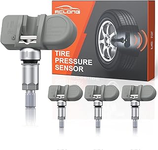 ACLONG TPMS Sensor, TPMS Tire Pressure Monitor System Sensor for Chrysler, Dodge, Jeep, Ram, Pre-Programmed Tire Pressure Sensor, 315MHz TPS Sensor Replace# 974-001 56029319AB(4 PCS)