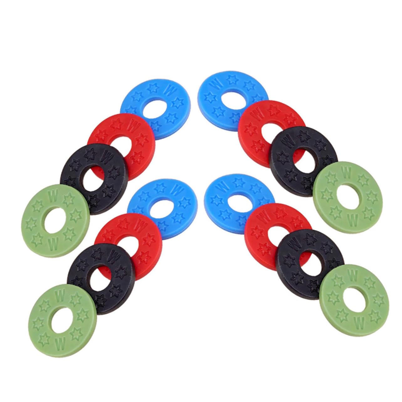 ULDIGI Electric Guitar Strap Guitar Strap Lock Pads Non-skid Bass Belt Lock Silicone Buckle Spacer Easy to Install