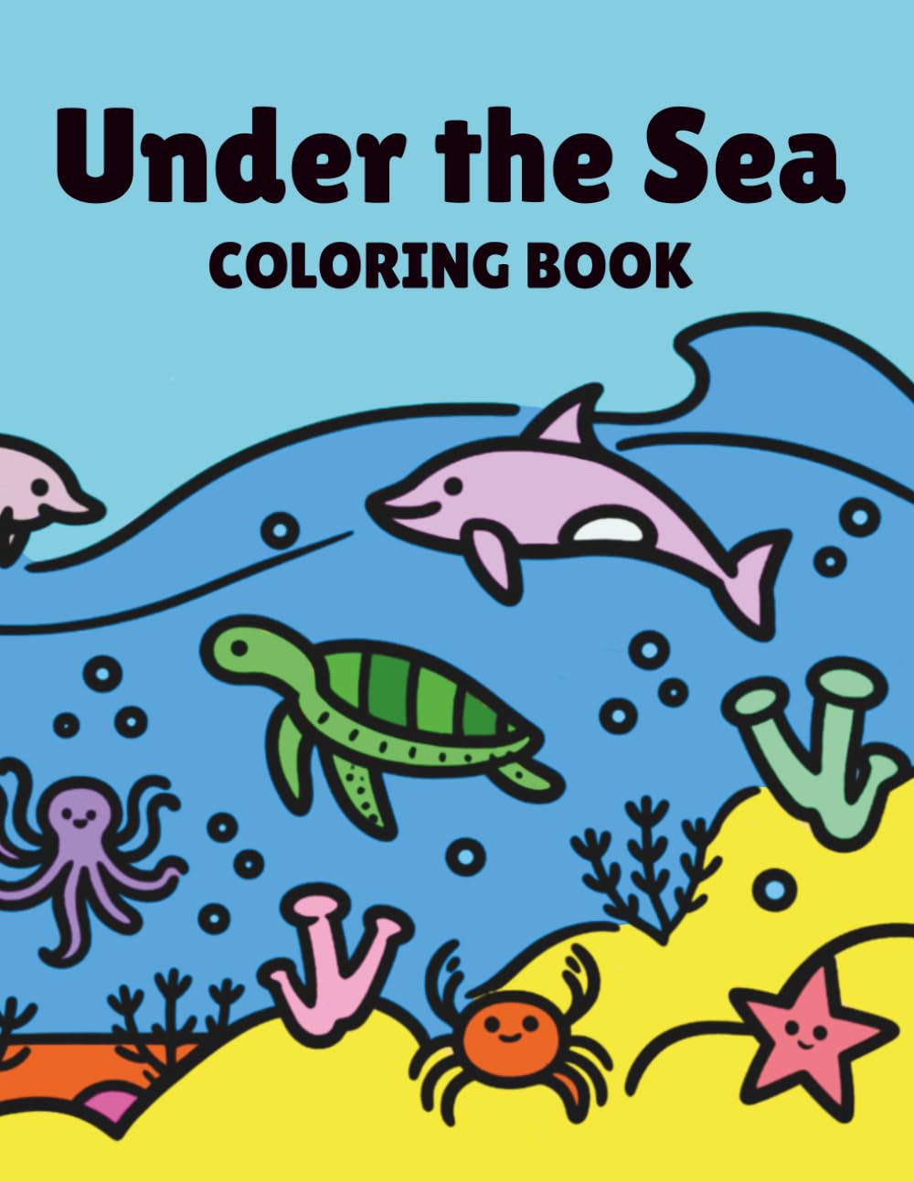 Under the Sea Coloring Book