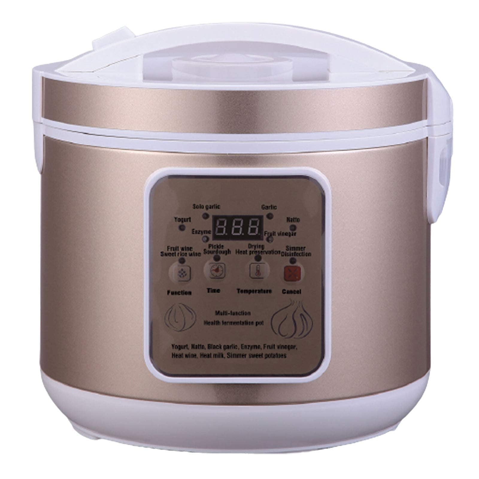 Fermenteur d'ail noir 6 L automatique contre les ratés de cuisson