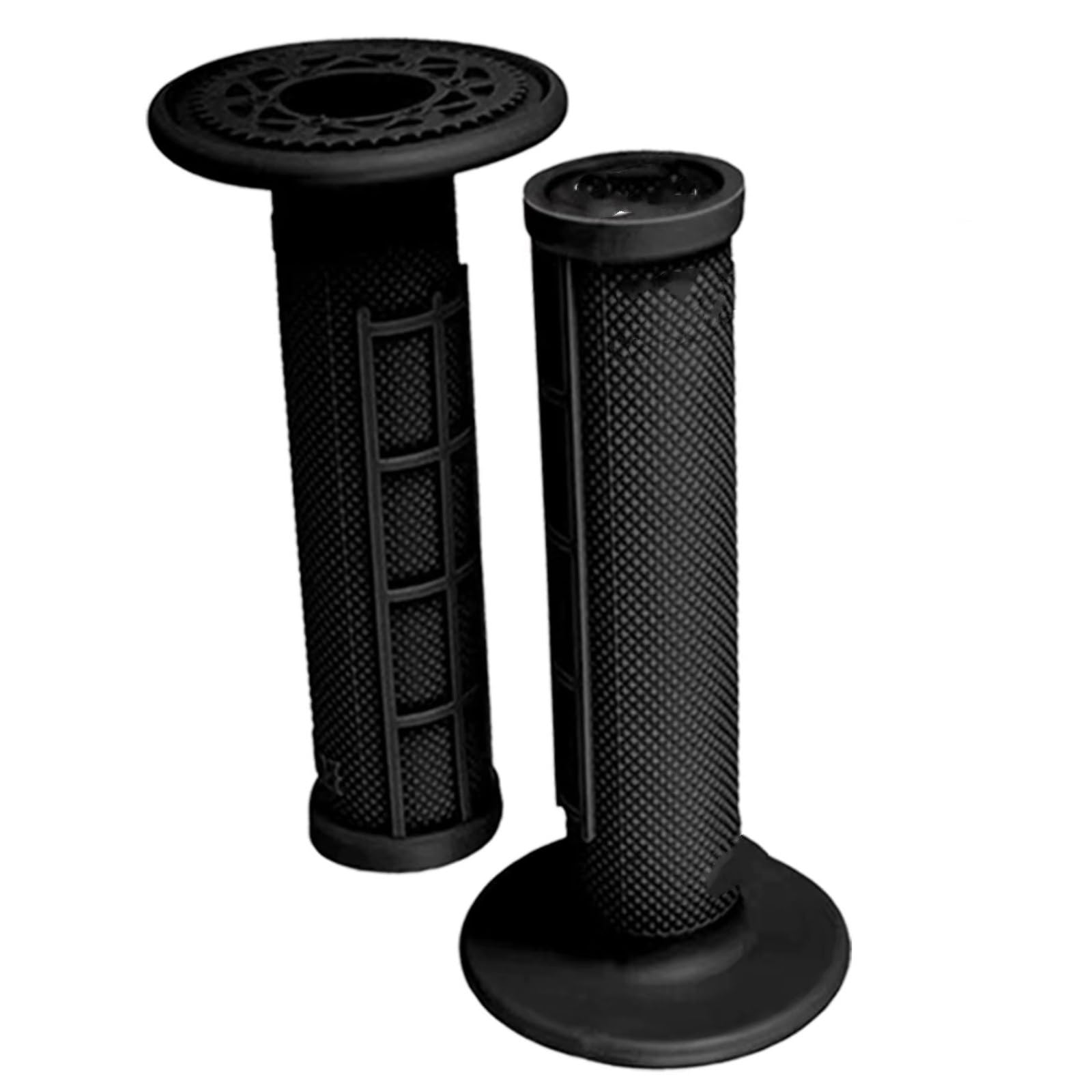 Accessori Per Coperture Manubrio Per Manopole Moto Manopola moto | Manopole Carenatura Aerodinamica Corpo Cilindrico Resistente Agli Urti Installa Flusso Aria Adatto(2Pc Black)