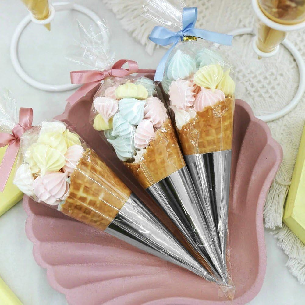 Ice cream ソフトクリームコーン 紙 Amazon co jp スノーコーンカップ