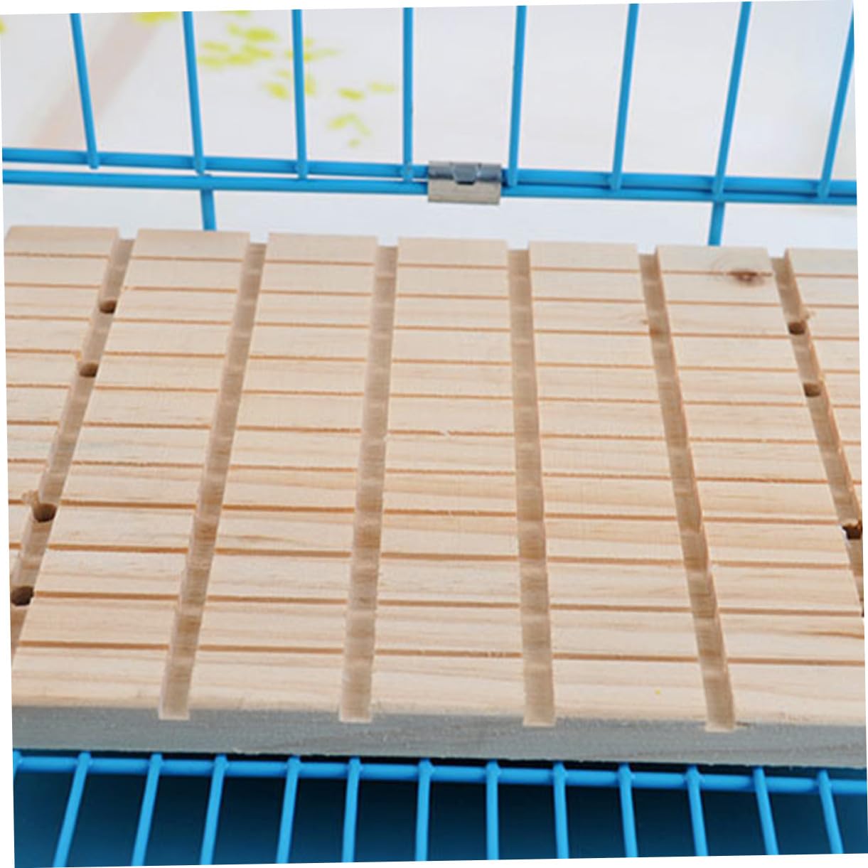 Abaodam Tavola per Macinazione Domestica in Legno 27x20x1,5 Cm per Piccoli Animali, Tiragraffi per Conigli, Furetti e Roditori, Accessorio per Cura Artigli e Gioco