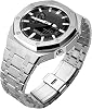 Ga2100 Watch Strap Case Mod Kit Parts، 316L معدن من الفولاذ المقاوم للصدأ حزام مخصص من Royal Oak Accessories Ring متوافق مع ساعات الرجال G-Shock Ga-2100 / GAB-2100 / GA-2110