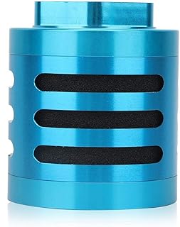 RC Model Car Air Filter, RC Air Filter, Aluminum Aloy RC Accessories RC Parts RC Car Air Filter for R/C 1:5 Scale HPI Baja KM Rovan AF-T v(Blue N10191)