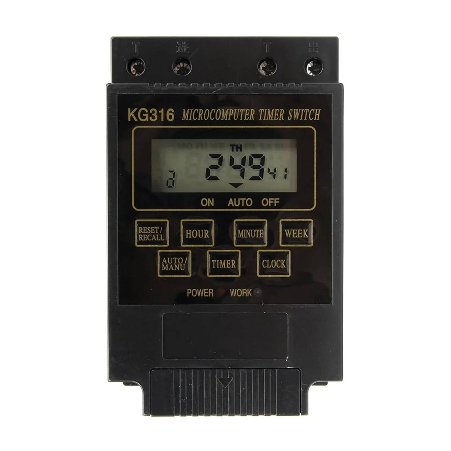 KG316T AC 220V 10A デジタルタイムスイッチ 220VAC ウィークリープログラム可能電子タイマー OROAOBOM