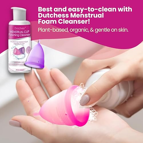 Miniatura 6 de Dutchess Copa menstrual reutilizable alternativa femenina No1 contra las toallitas femeninas sanitarias 2